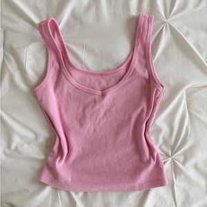 Baby Pink Basic Tank